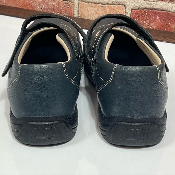 Drew Diabetic Ortho Mary Jane Cross Strap Shoe Women Sz 6.5 Wide Blue 14370-4G - Picture 4 of 9
